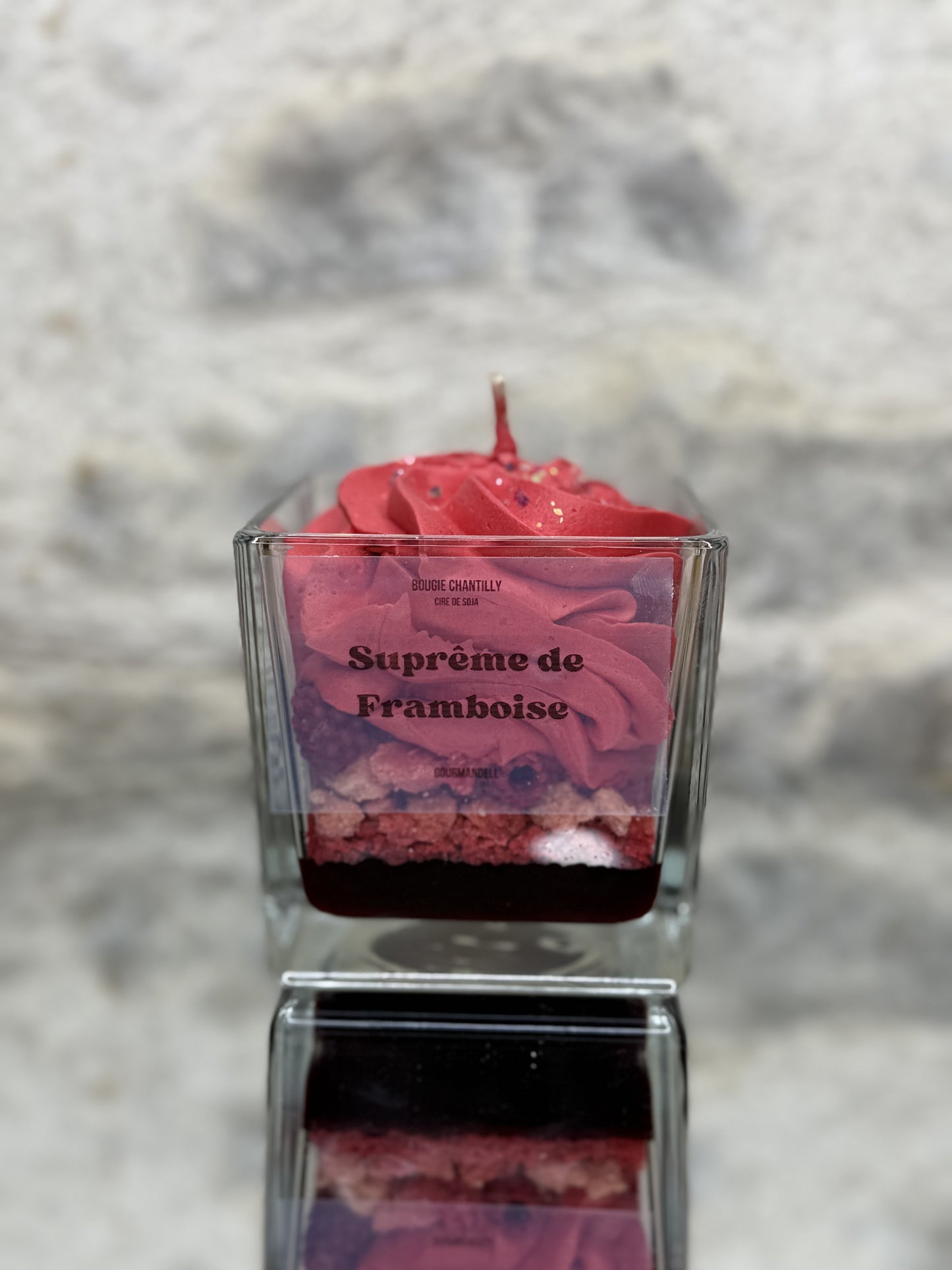 Bougie Parfumée Suprême de Framboise