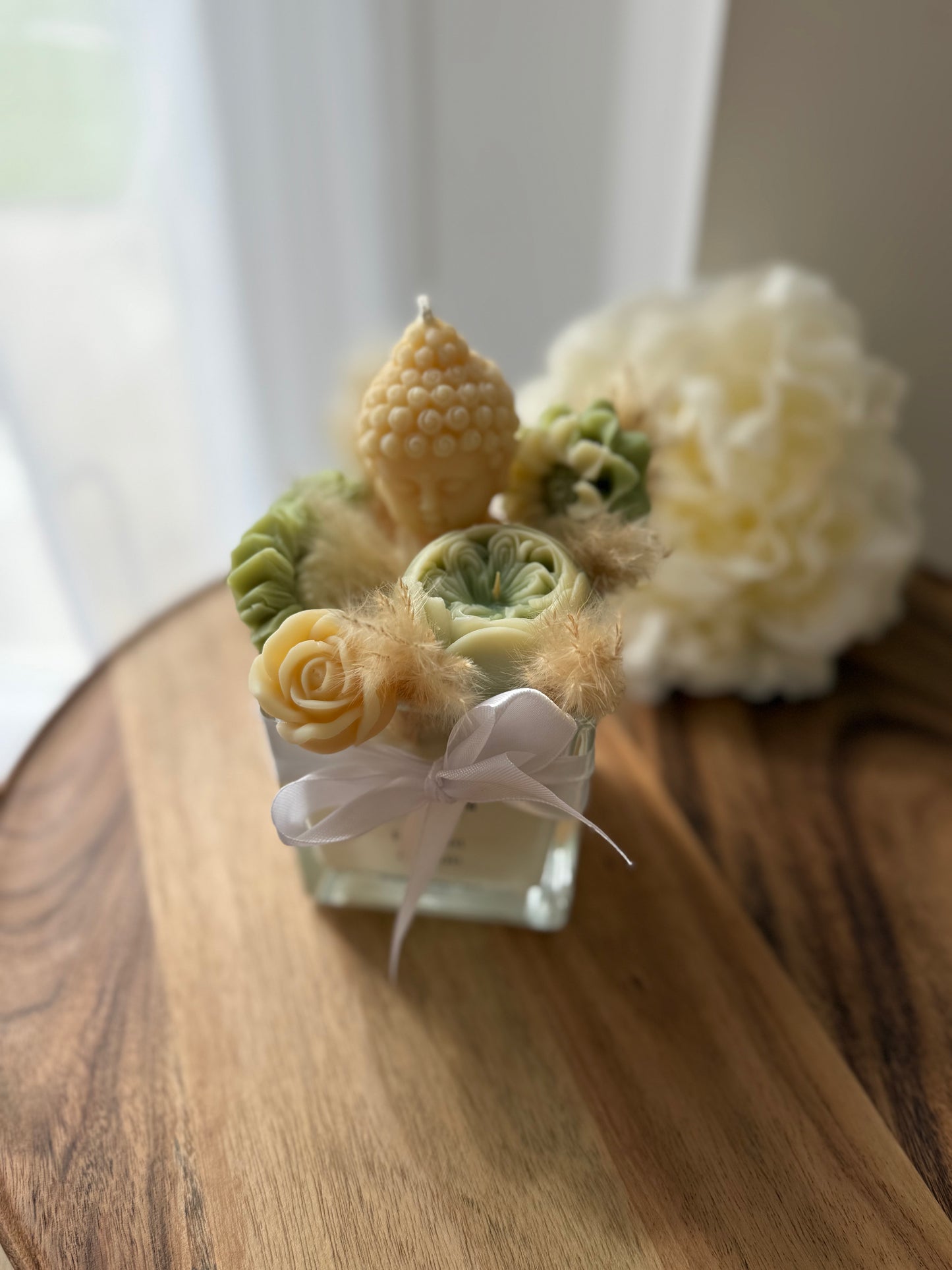 Bougie 2 en 1 Fruits du Dragon – Fondants + Bougie Parfumée – Pièce Unique