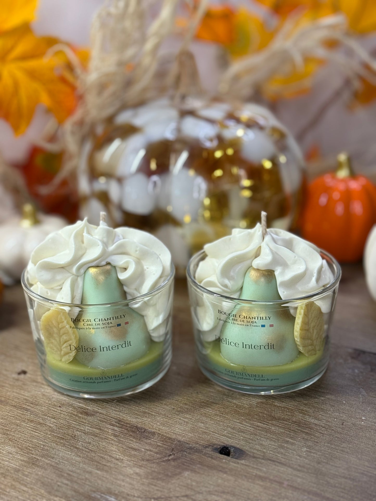 Bougie parfumée Délice Interdit – Édition limitée – Cire de soja & parfum de Grasse