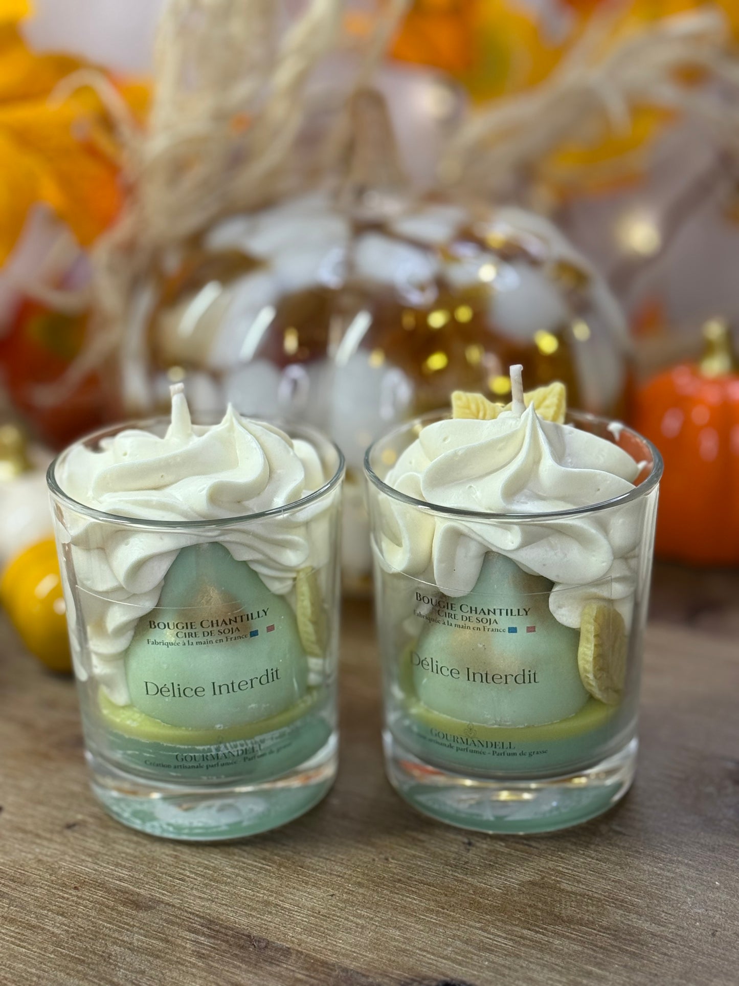 Bougie parfumée Délice Interdit – Édition limitée – Cire de soja & parfum de Grasse