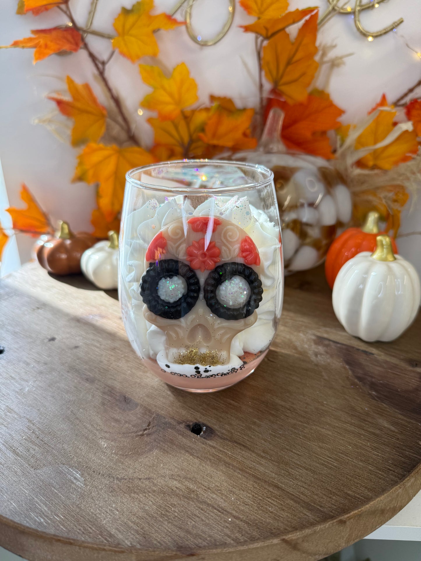 Bougie parfumée Citrouille Vanillée – Édition Halloween 🎃