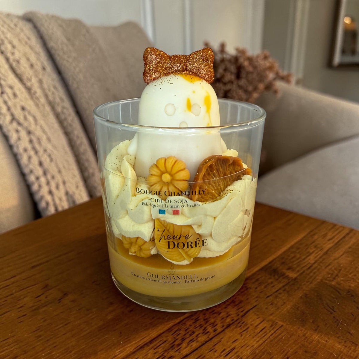 👻 L’Heure Dorée — Édition Halloween • Pièce unique 190 g