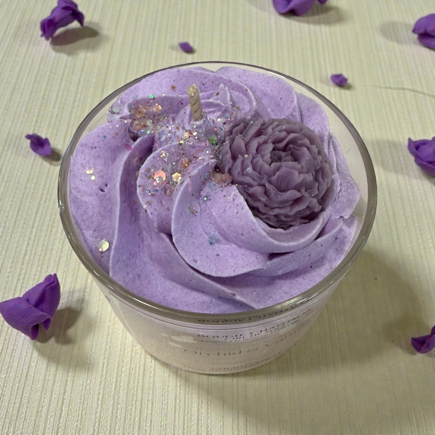 🌸 Bougie parfumée – Orchid & Vanilla