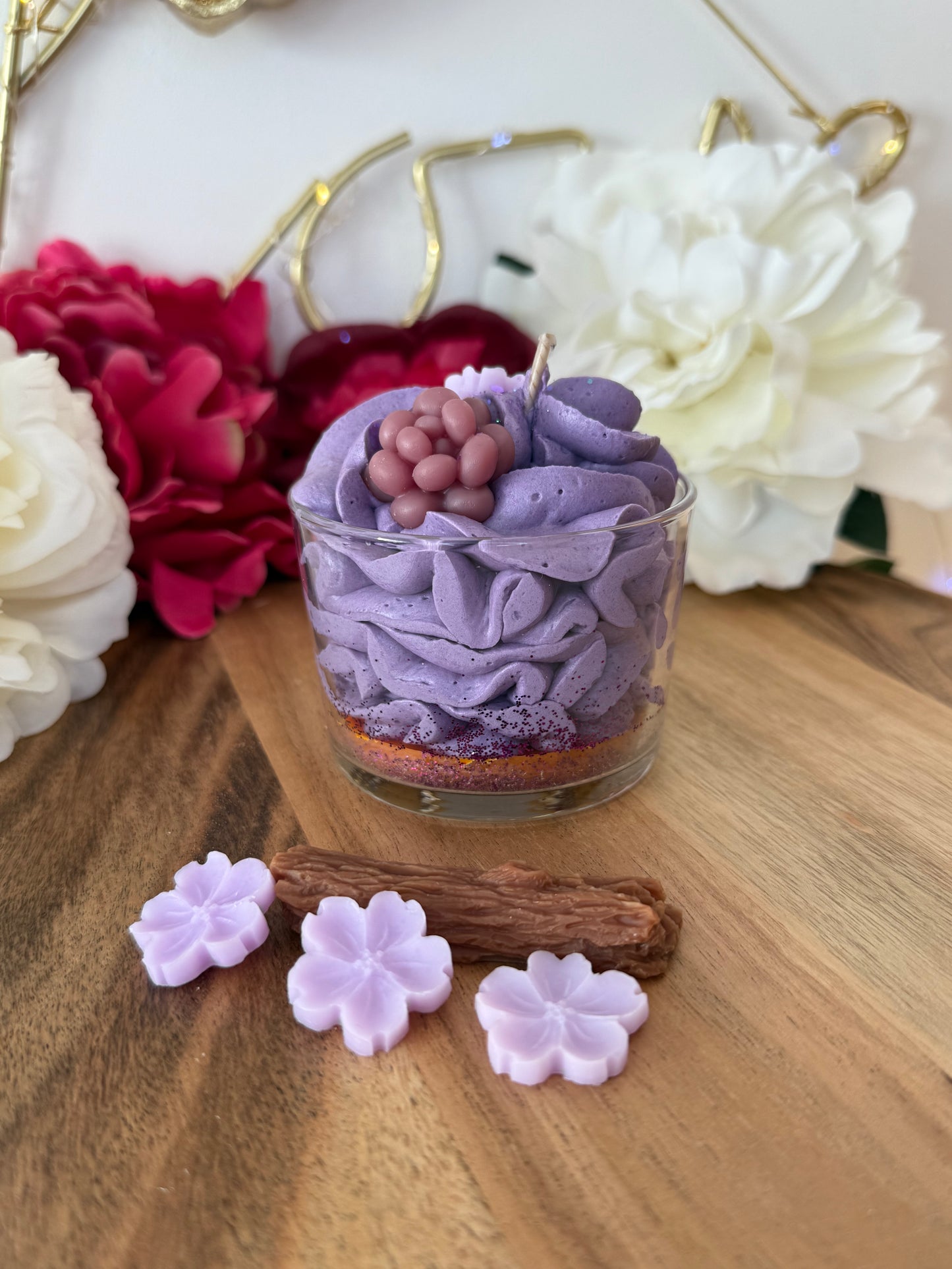 Bougie parfumée Violette Des bois – 70 g ou 170 g