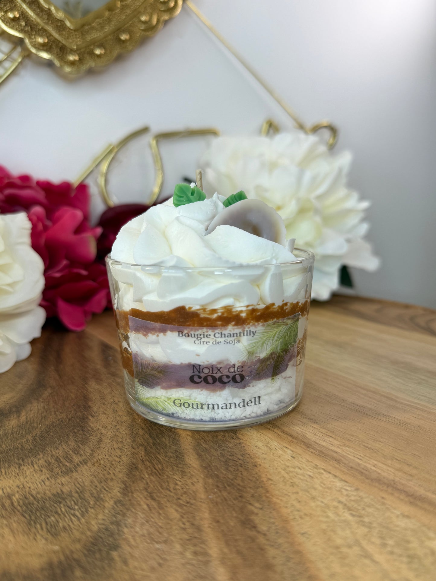 Bougie Parfumée Noix de Coco – 140 g ou 170 g