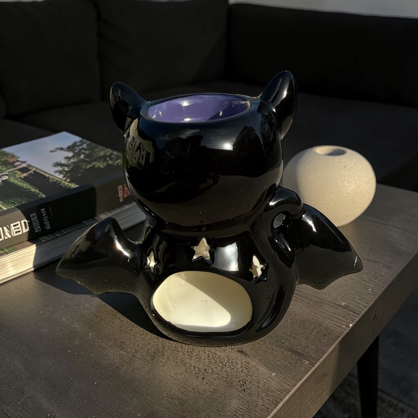 Diffuseur Chat Mystique – Brûle-parfum pour fondants parfumés