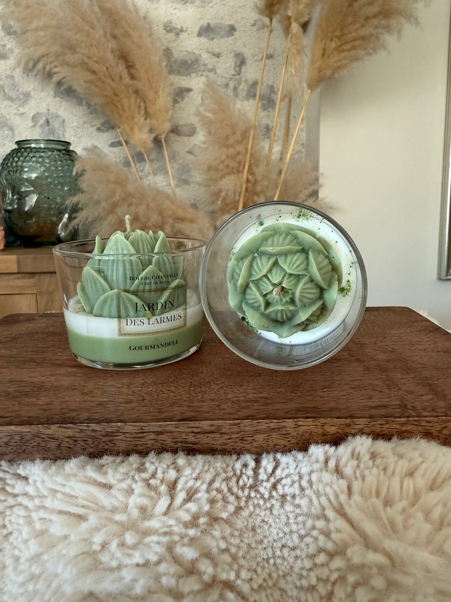 Bougie parfumée Jardin des Larmes – 170 g