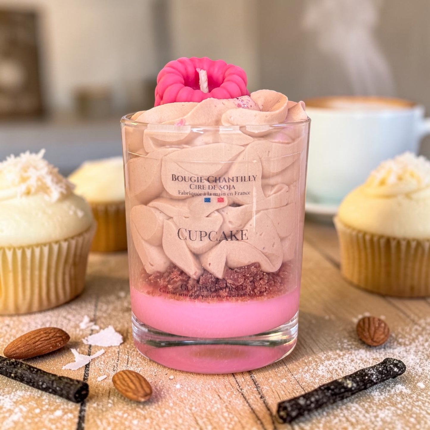 Bougie Chantilly Cupcake