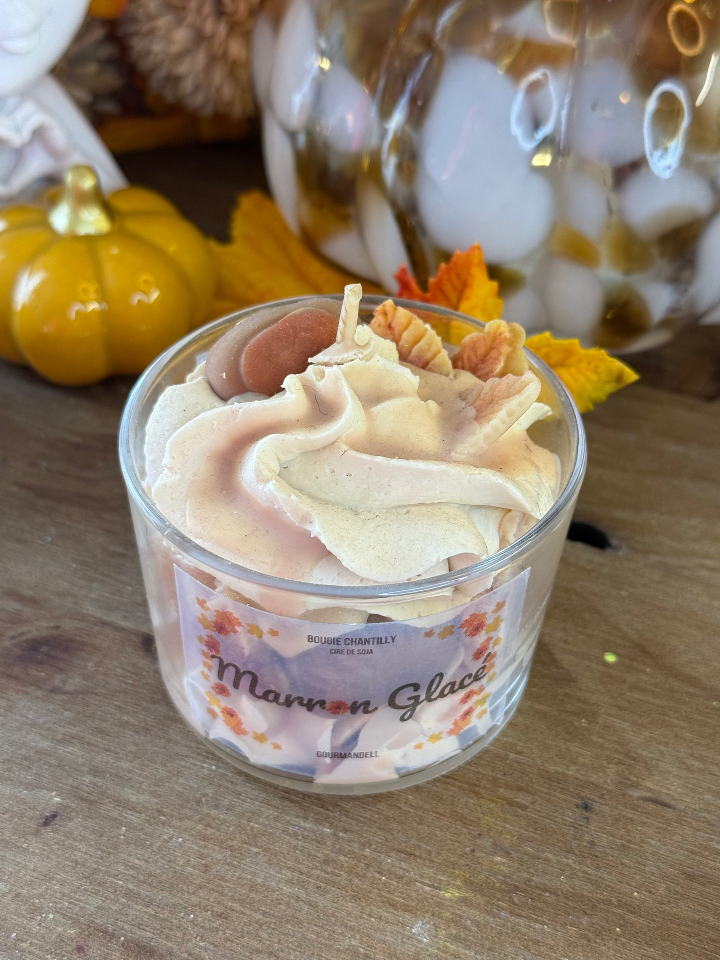 Bougie Marron Glacé – 170 g (Dernière disponible)