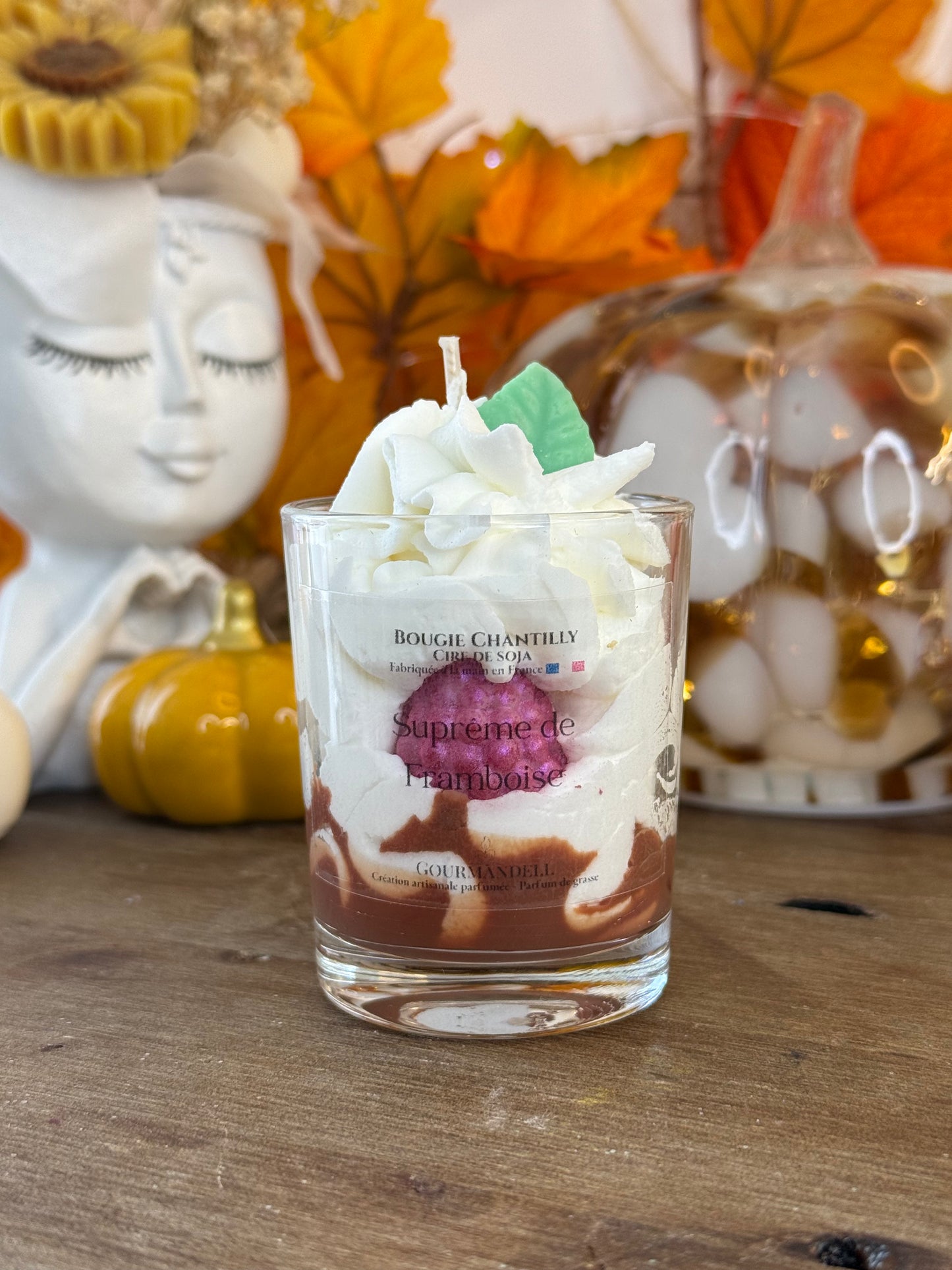 Bougie Parfumée Suprême de Framboise