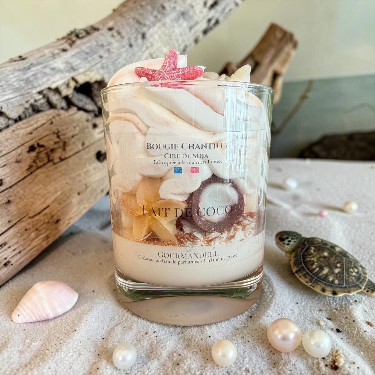 Bougie Chantilly Lait de Coco