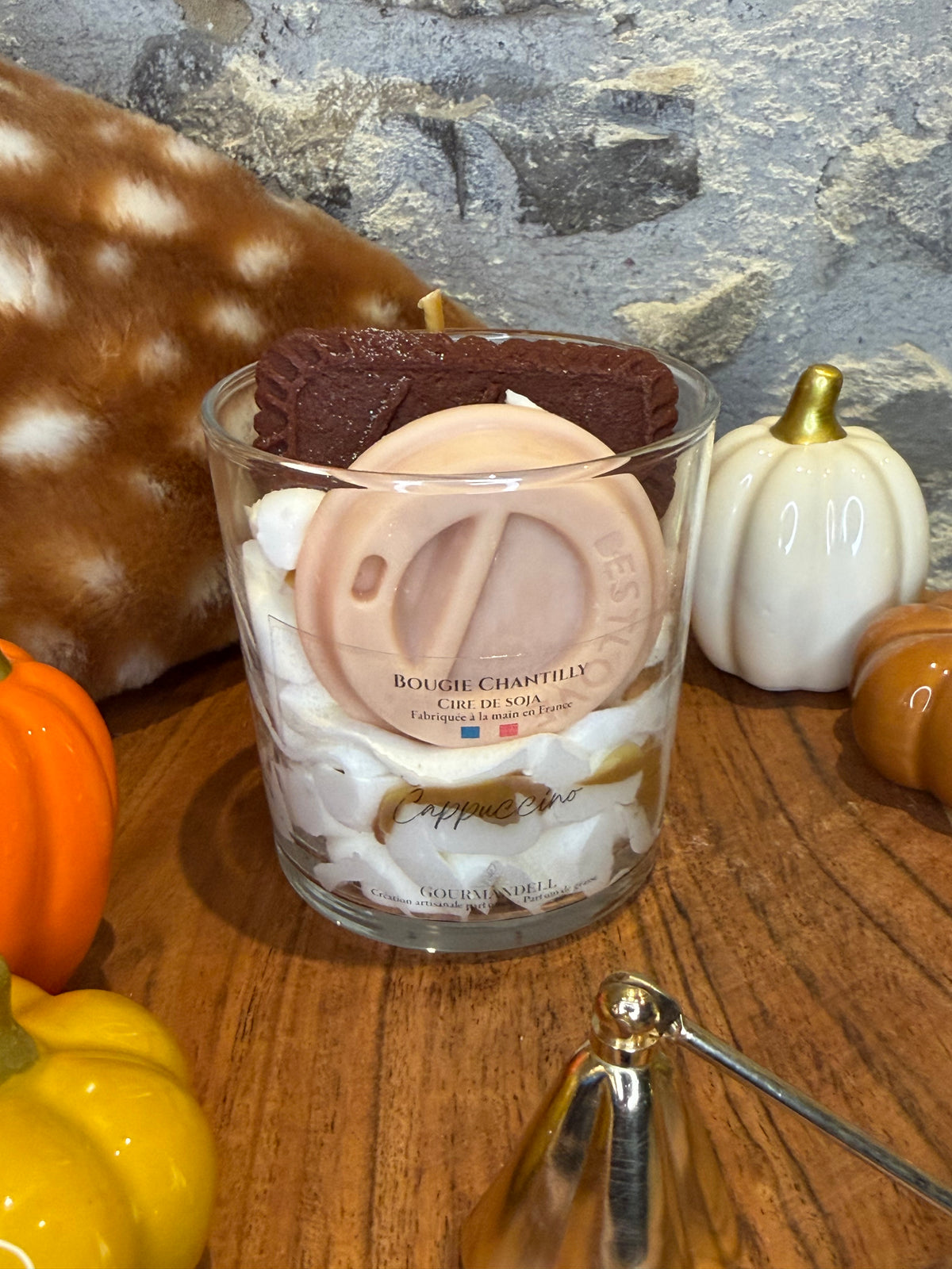 ☕ Bougie chantilly Cappuccino