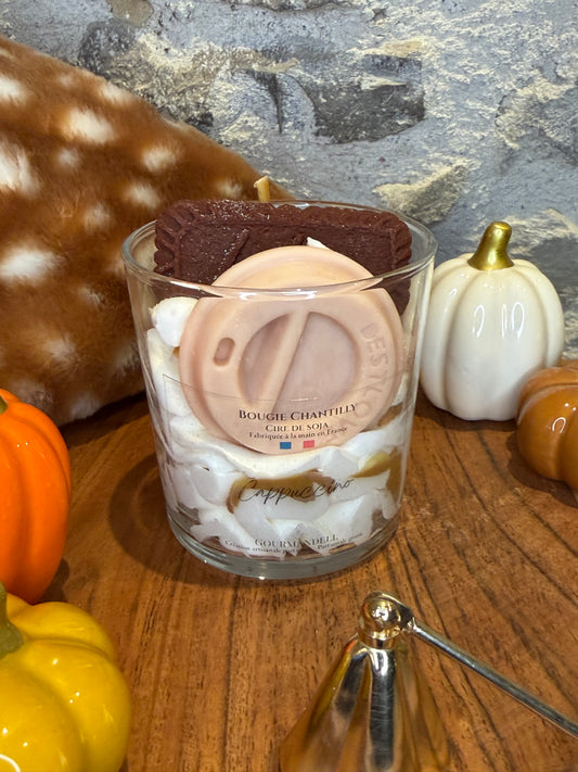☕ Bougie chantilly Cappuccino