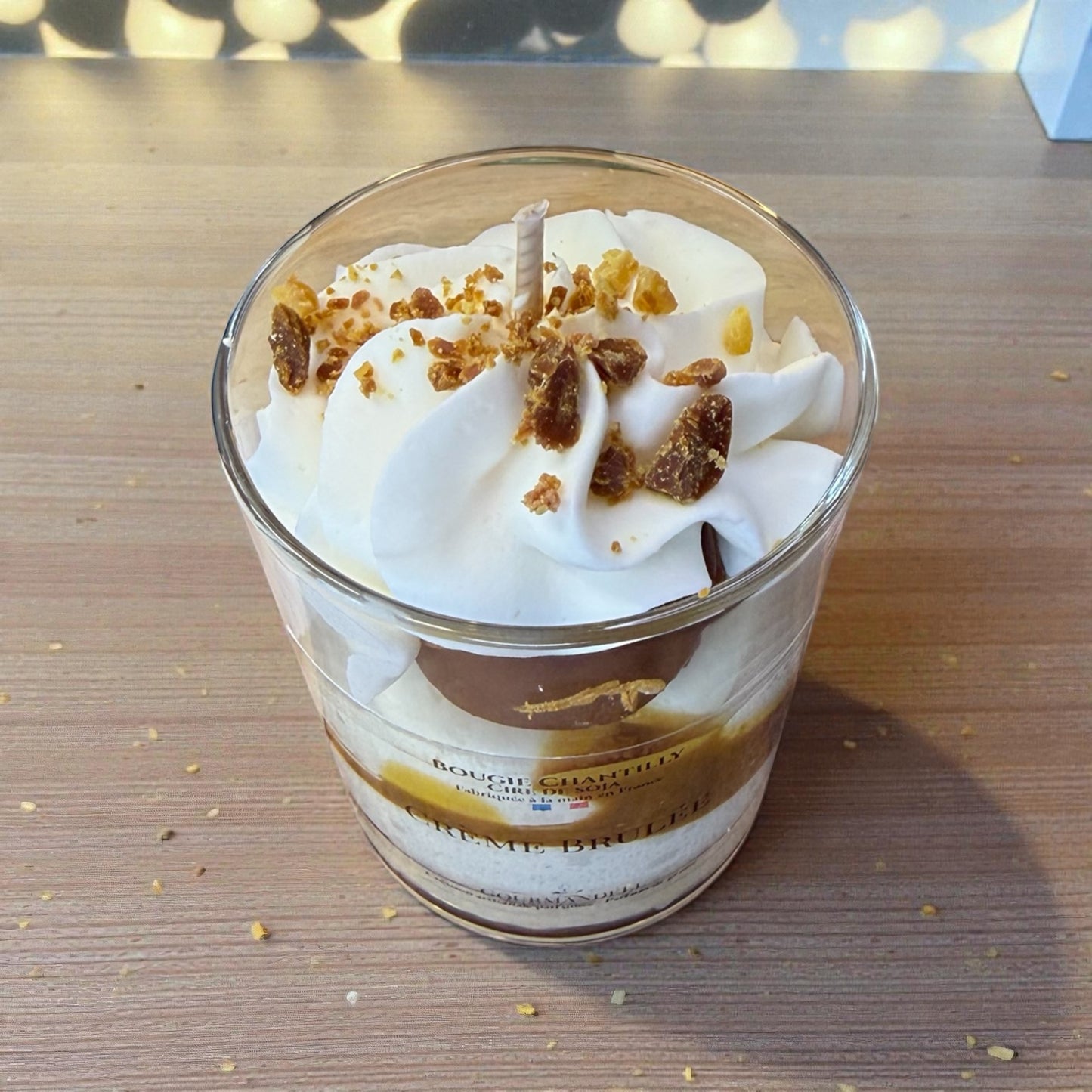 Bougie parfumée Crème Brûlée 🍮
