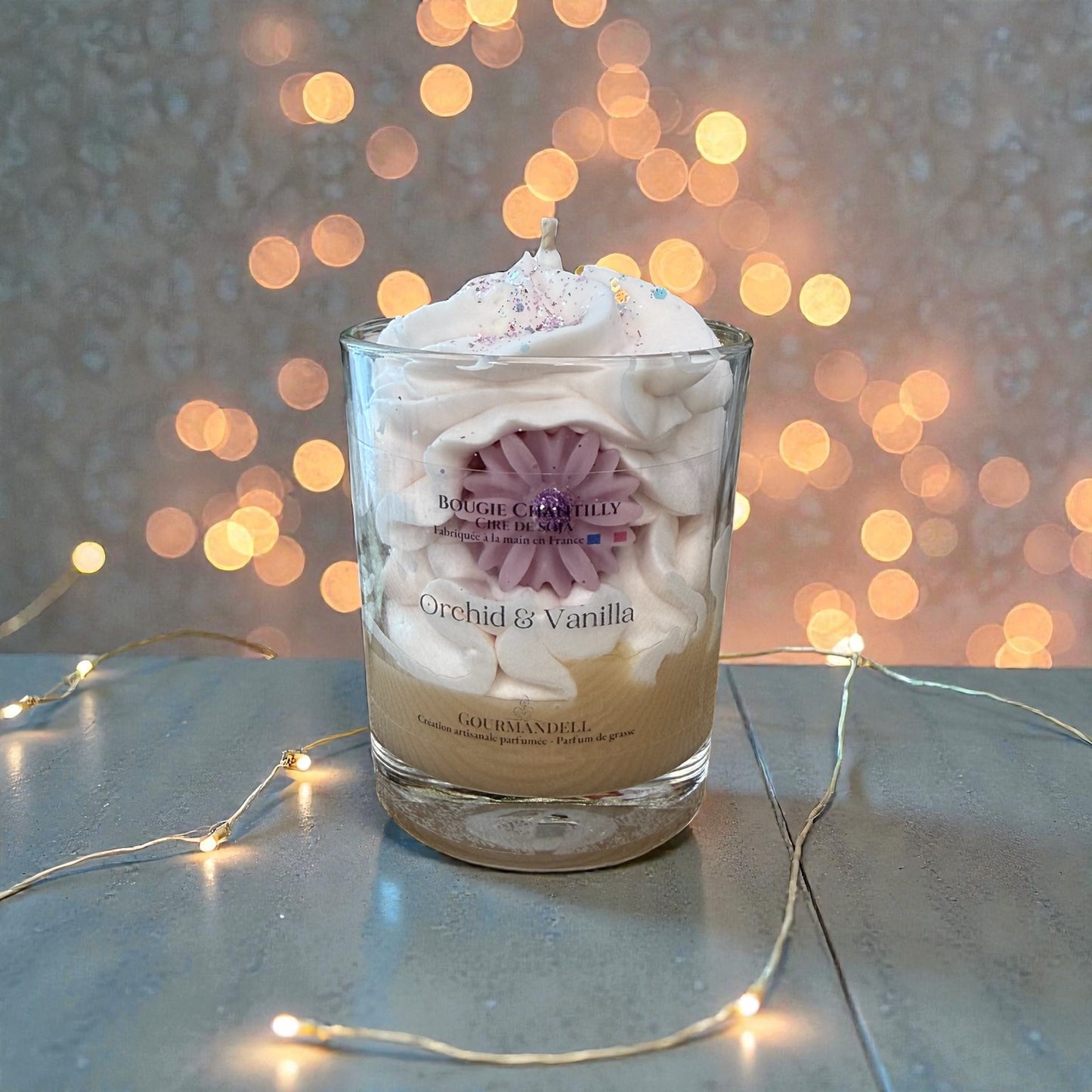 Bougie parfumée Orchid & Vanilla – Parfum floral et vanillé