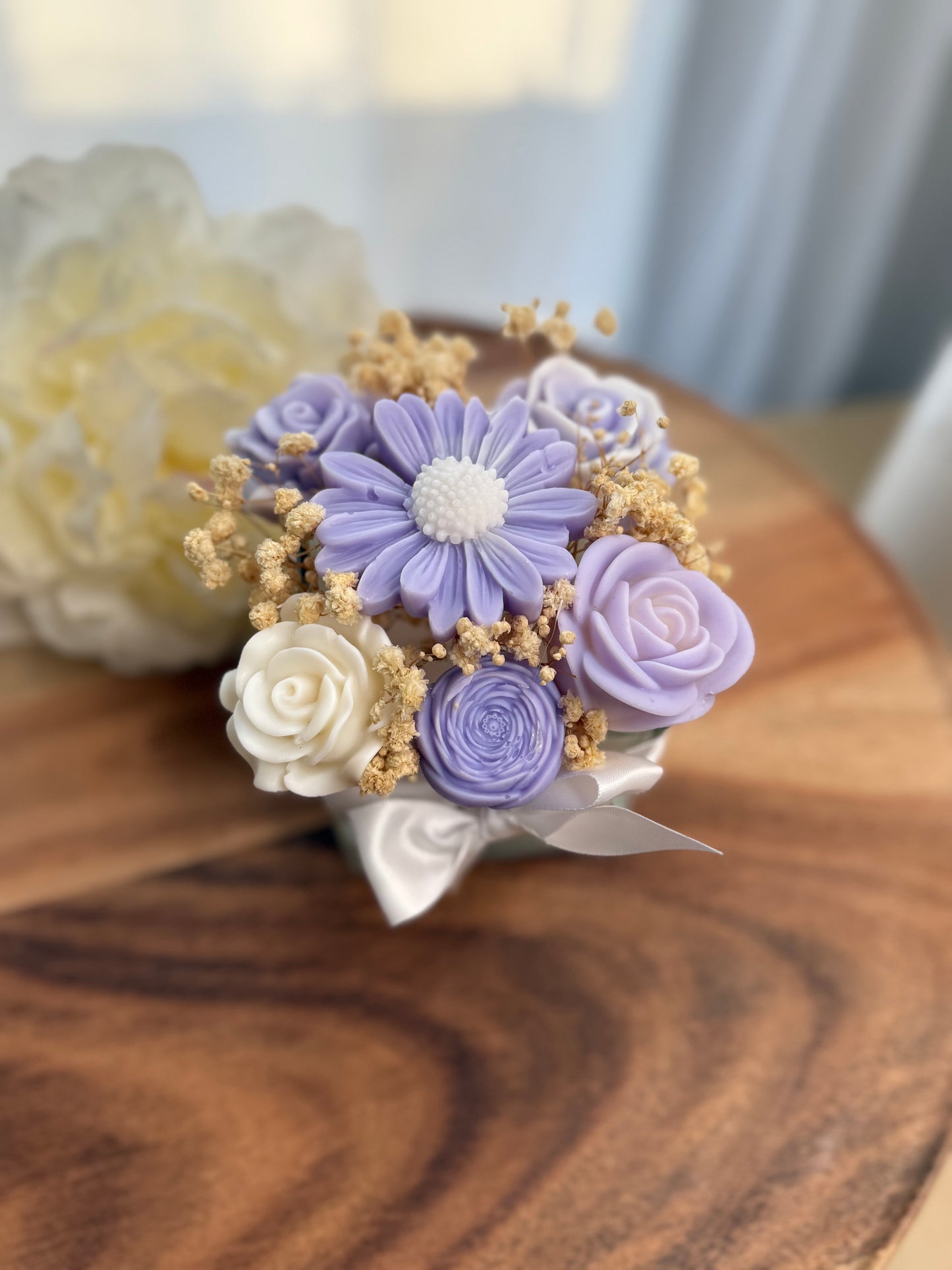 Bougie 2 en 1 Pastel - La Fusion Parfaite entre Élégance et Évasion