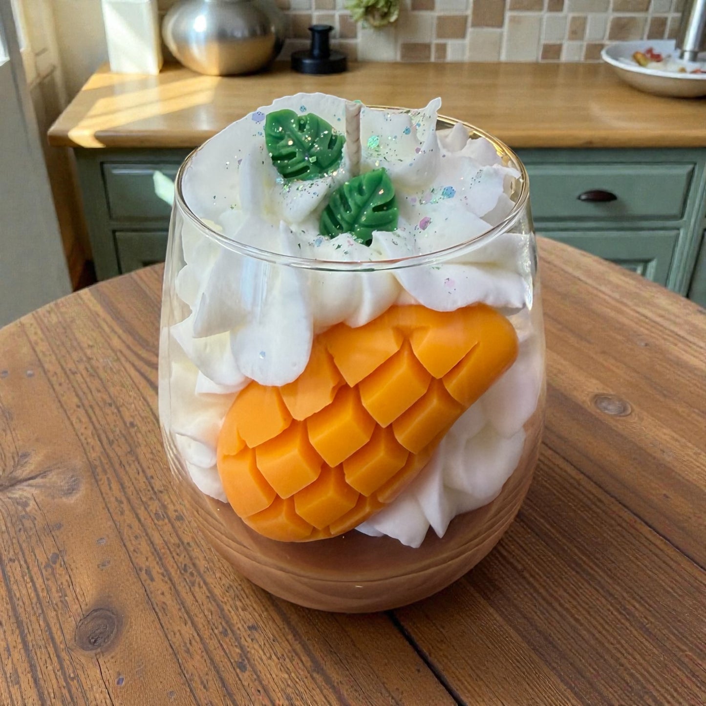 Bougie parfumée Mangue Coco – 200 g