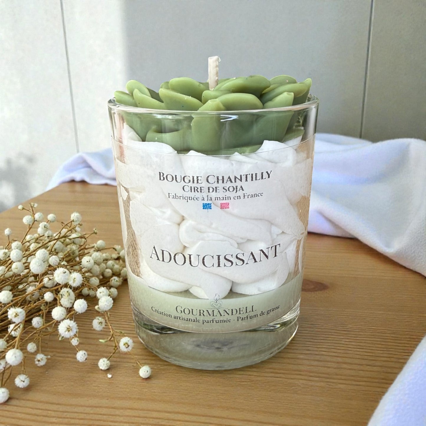 Bougie Chantilly Parfum Adoucissant