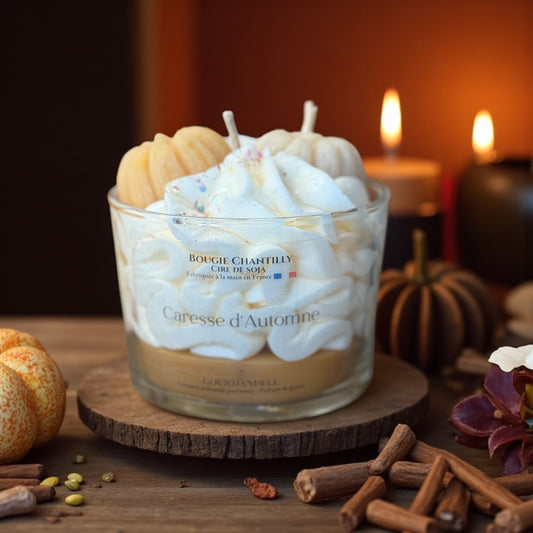 Bougie parfumée Caresse d’Automne – Édition limitée