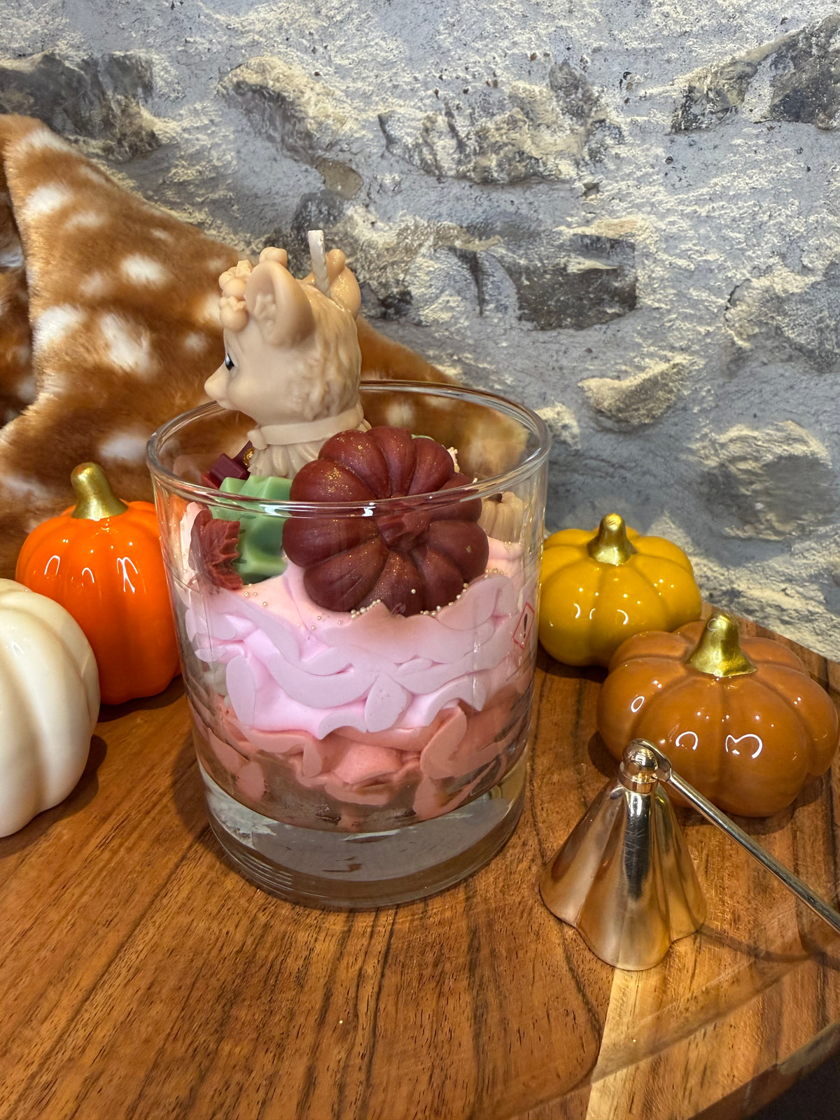 🍓 Bougie chantilly Délit de Gourmandise