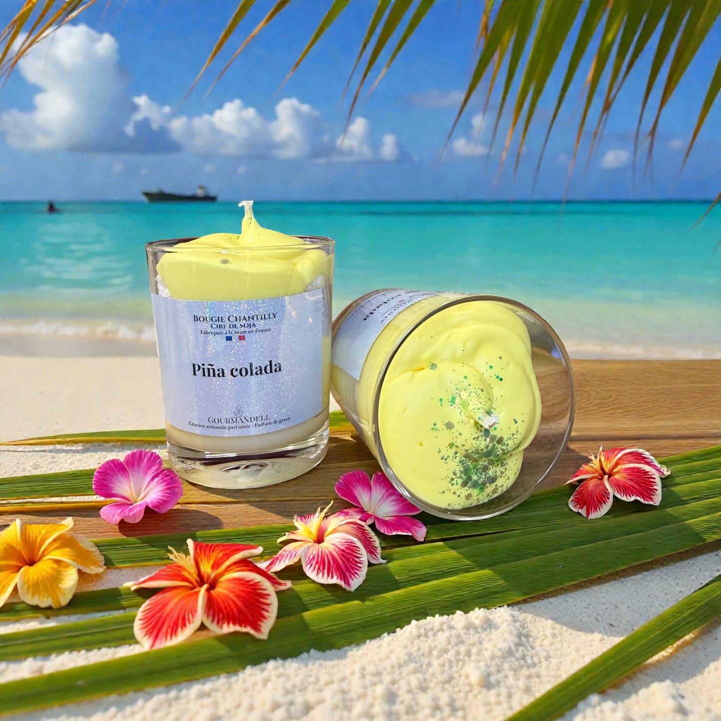 🌴 Bougie parfumée – Piña Colada