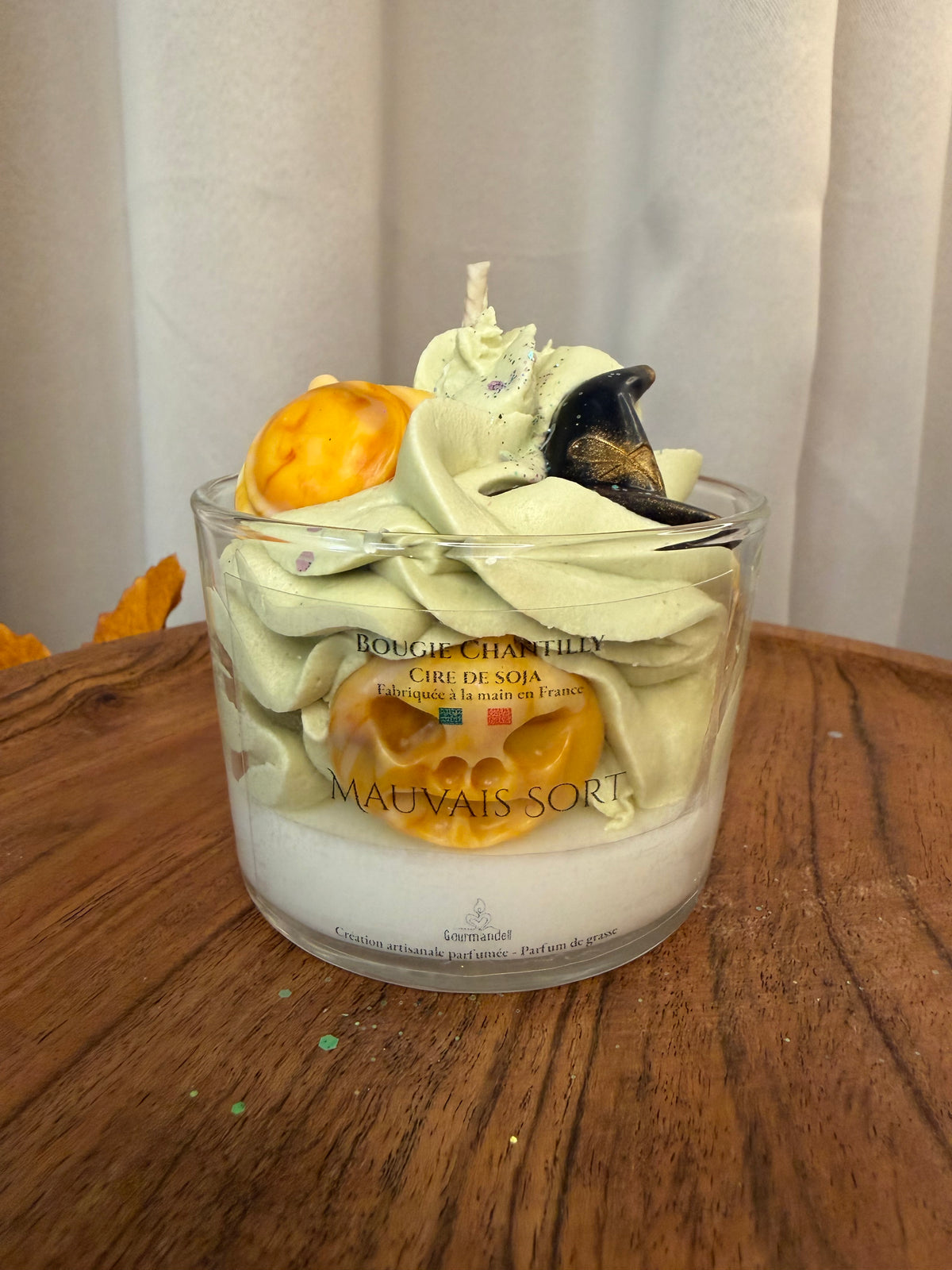 🧙‍♀️ Mauvais Sort — Bougie Halloween 170 g