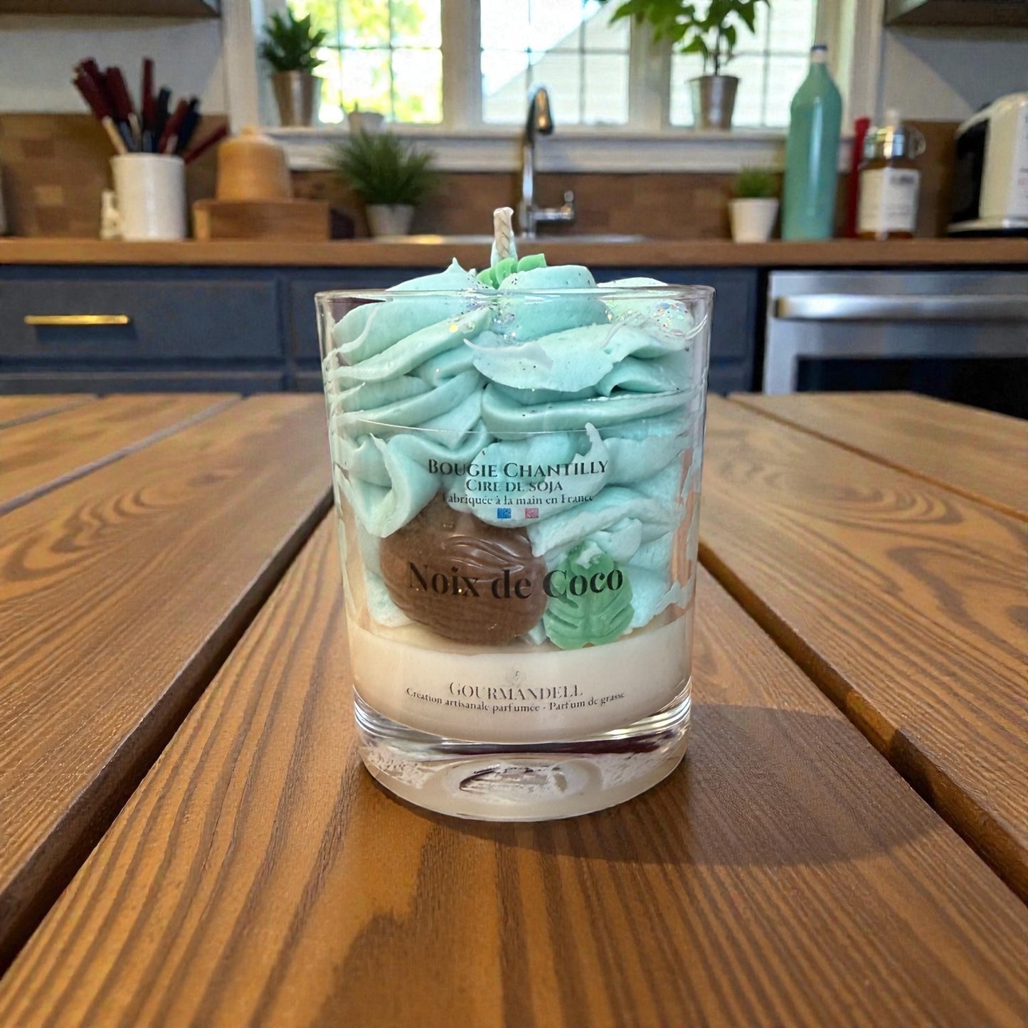 🥥 Bougie parfumée – Noix de Coco