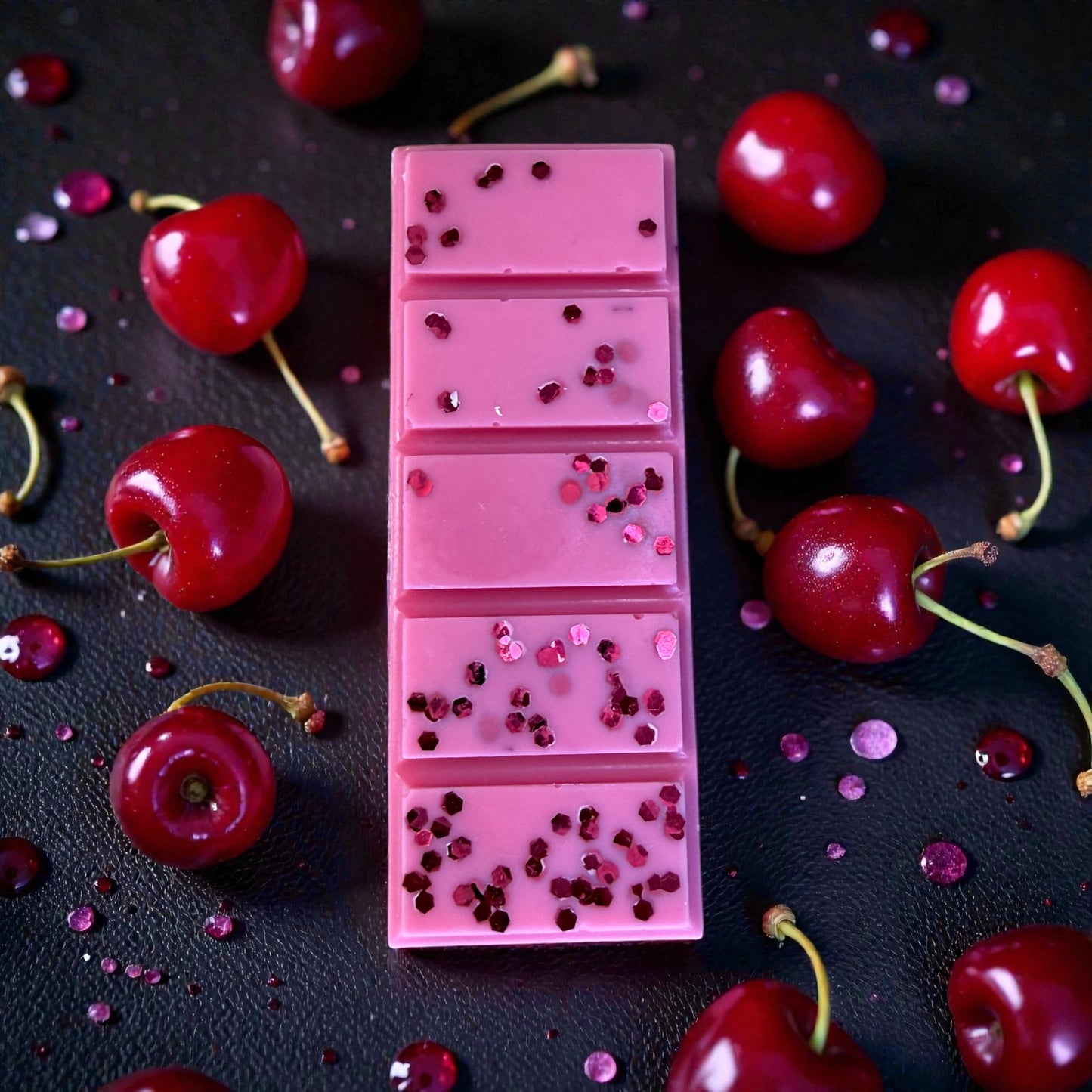 Tablette Fondante Parfumée 50g – Cerise Noire Intense