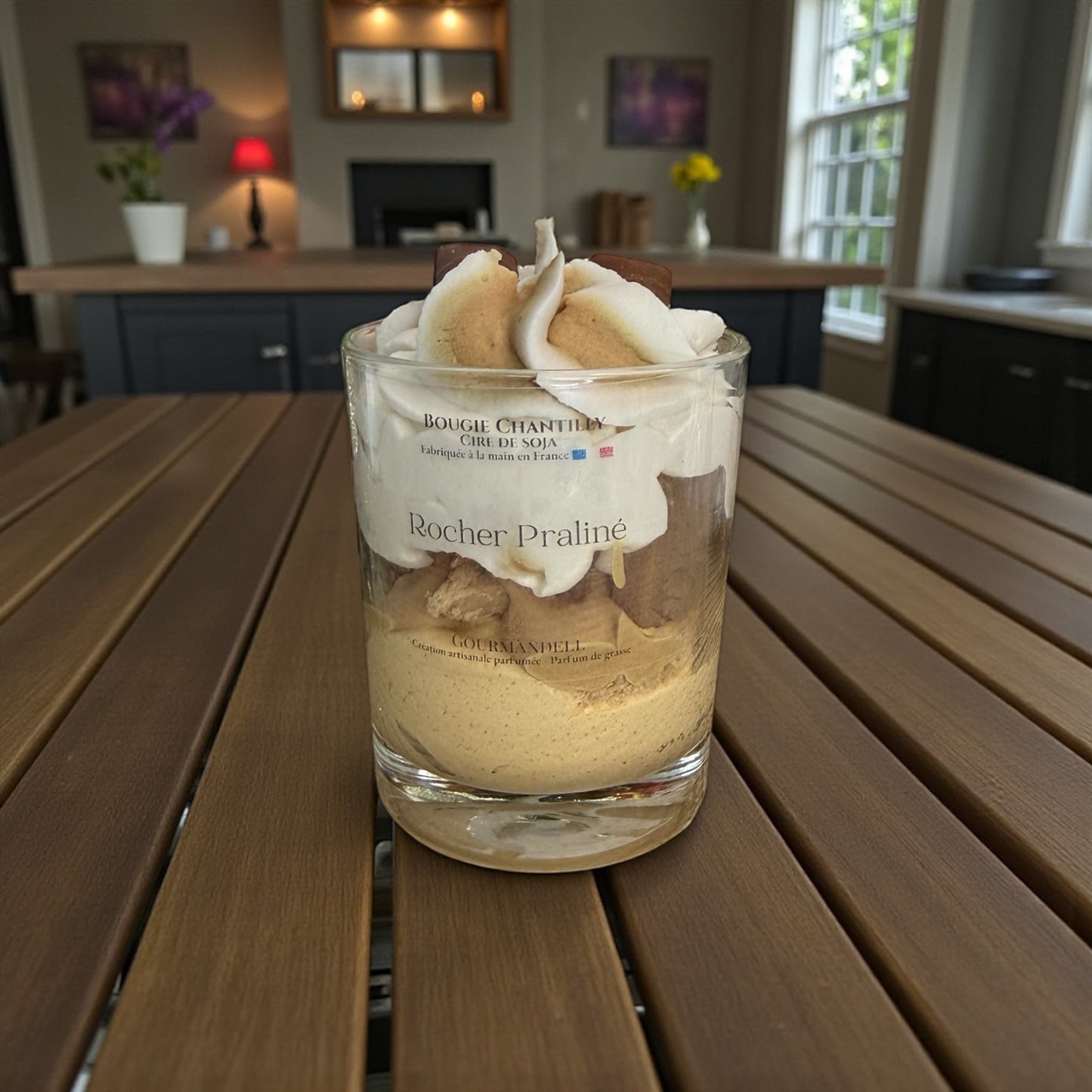 Bougie Rocher Praliner – Le Best-Seller des Gourmands