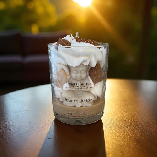 🕯️ Bougie Poudre de Riz – 170 g