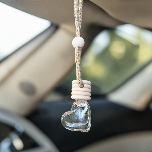 🤍 Diffuseur voiture parfumé – Modèle Cœur