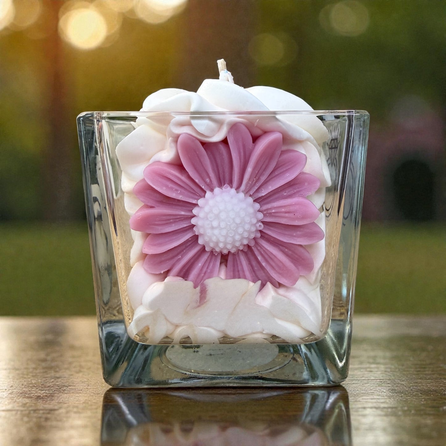 Bougie Bijou – Orchidée des Neiges