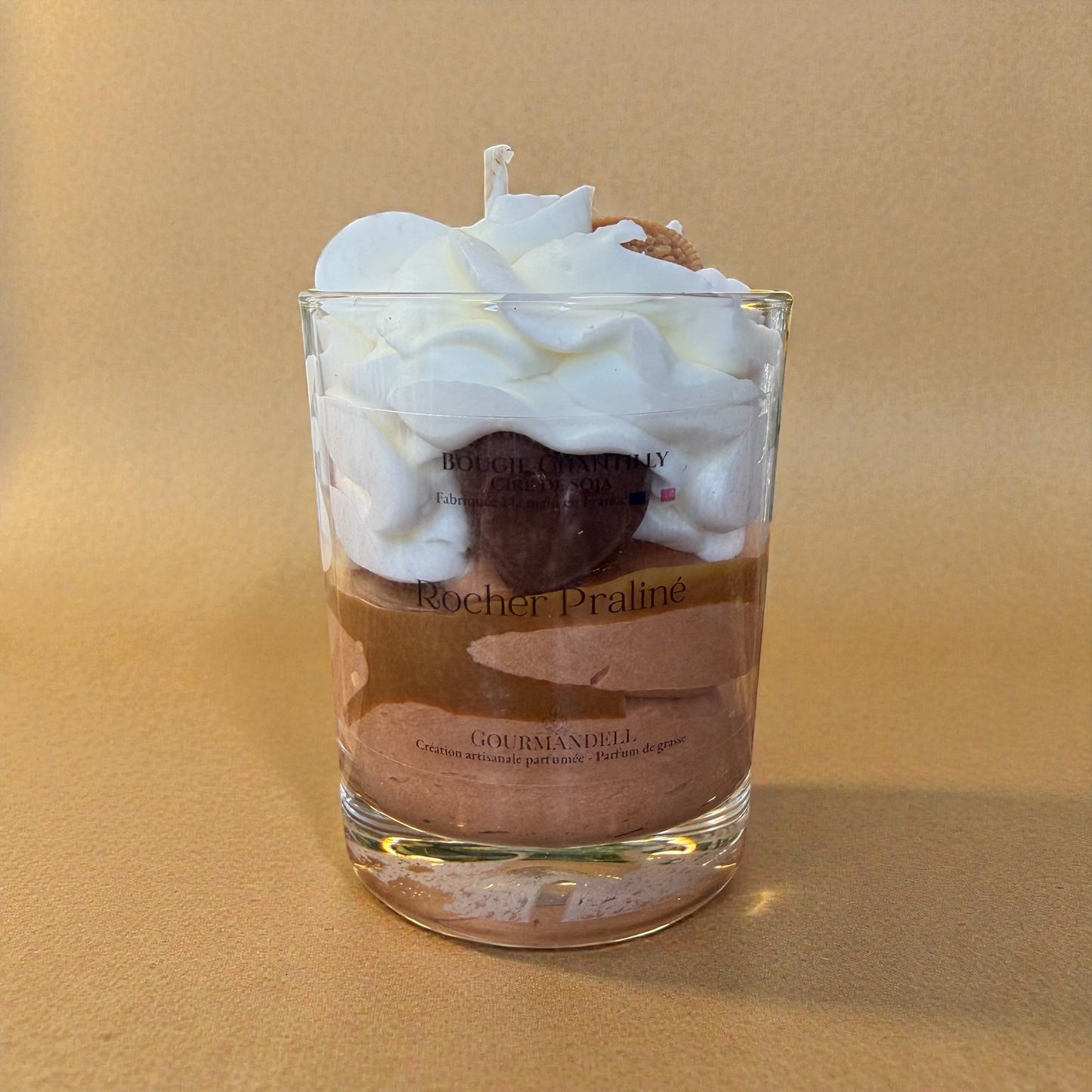 Bougie parfumée – Rocher Praliné