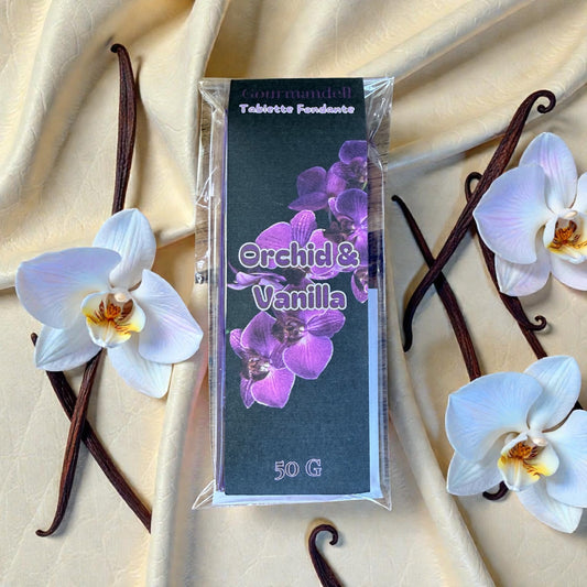 Tablette Fondante Parfumée 50g – Orchid & Vanilla