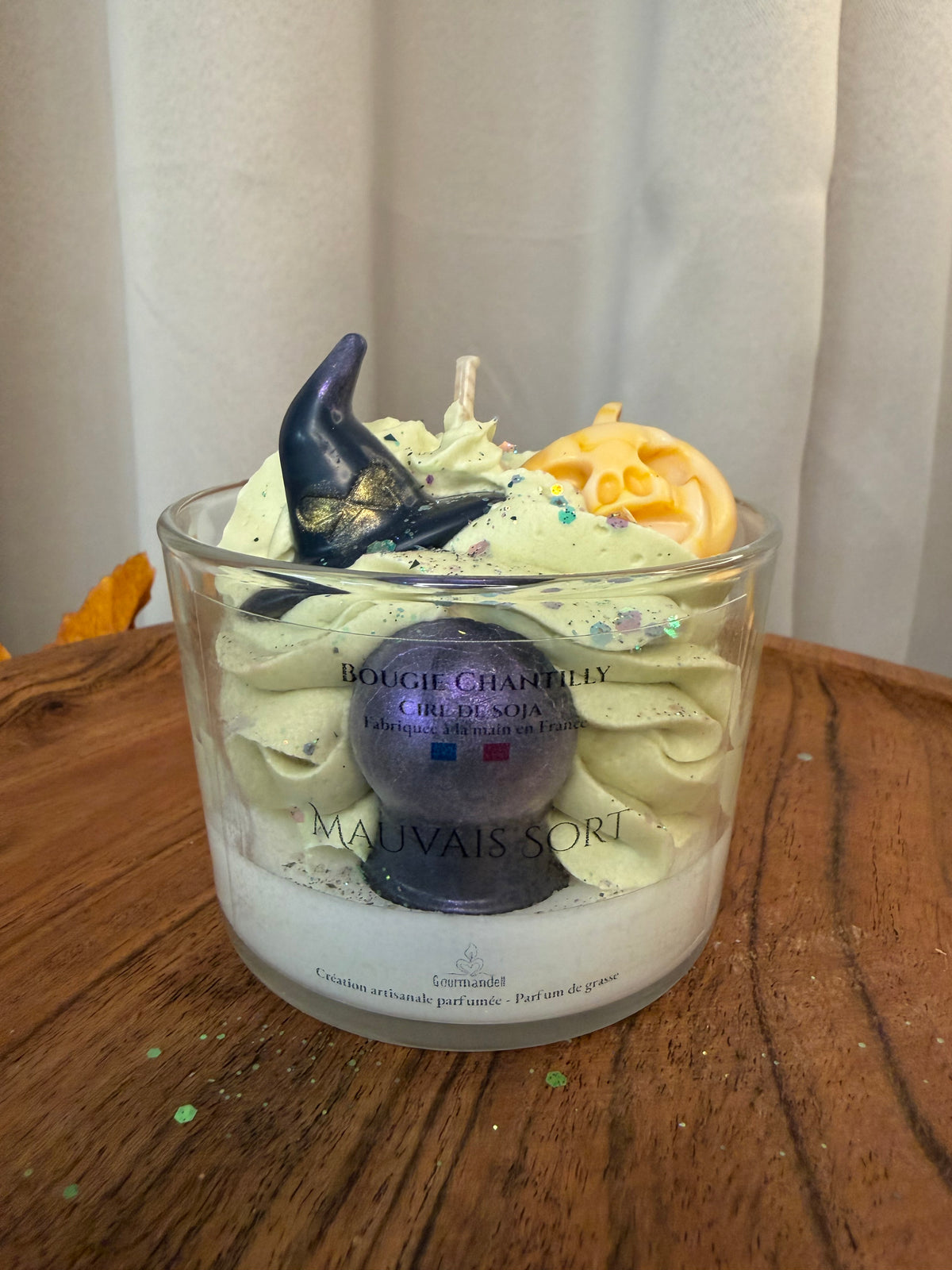 🧙‍♀️ Mauvais Sort — Bougie Halloween 170 g