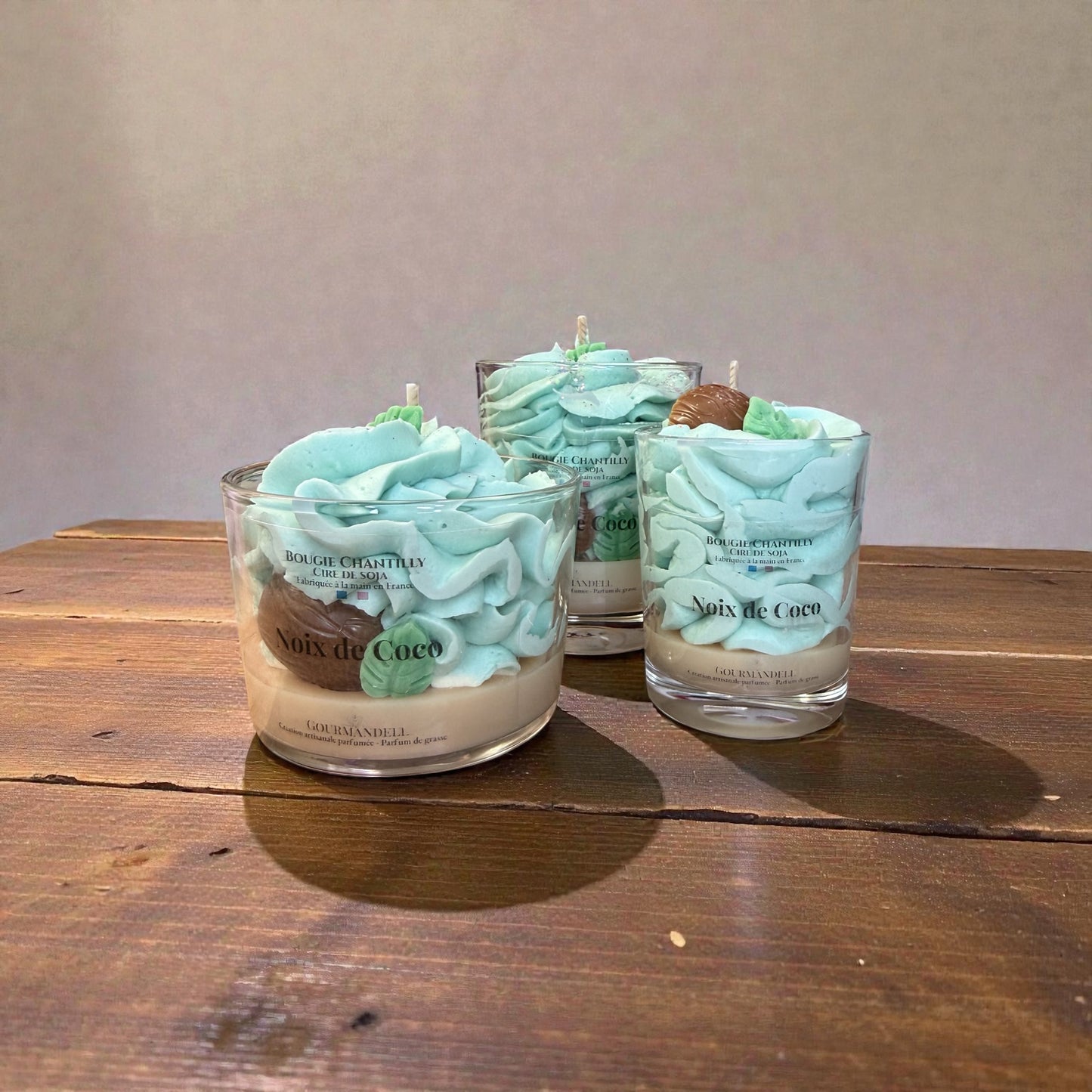 🥥 Bougie parfumée – Noix de Coco