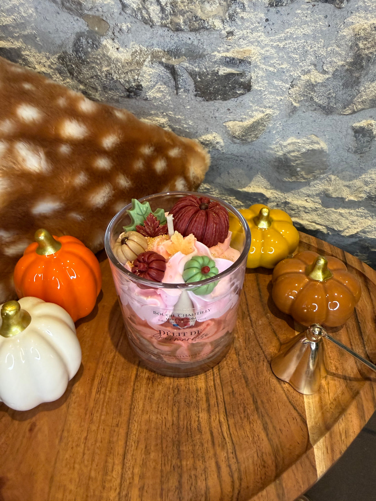 🍓 Bougie chantilly Délit de Gourmandise