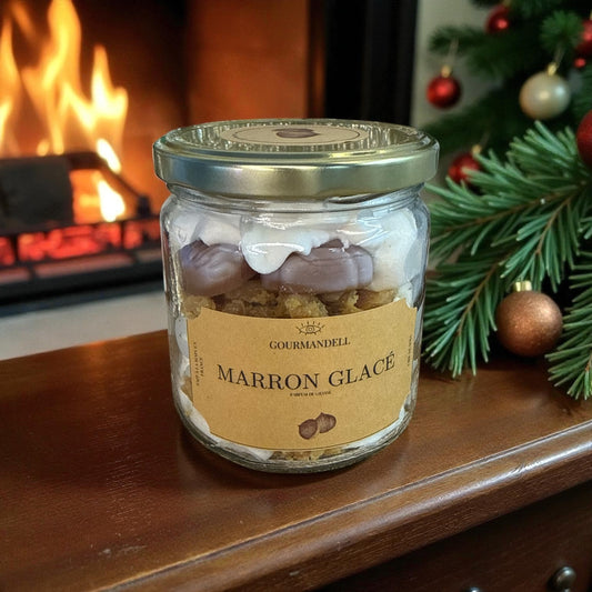 Bougie parfumée Marron Glacé – Édition Limitée de Noël