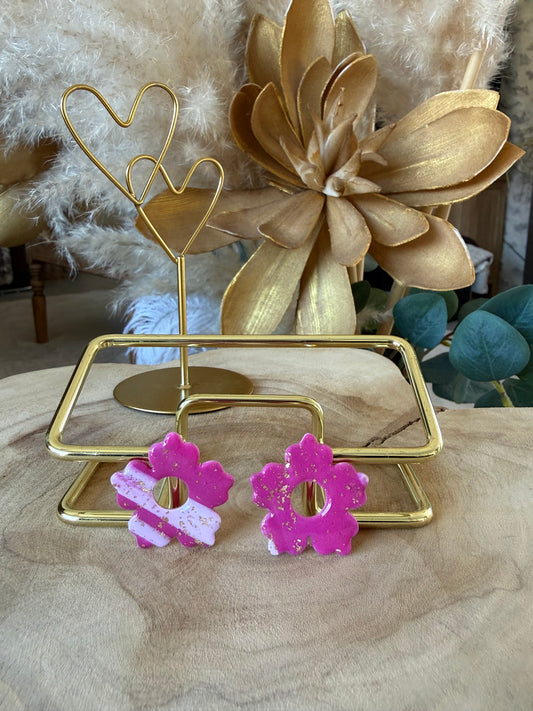 Pampilles Fuchsia Gold interchangeables