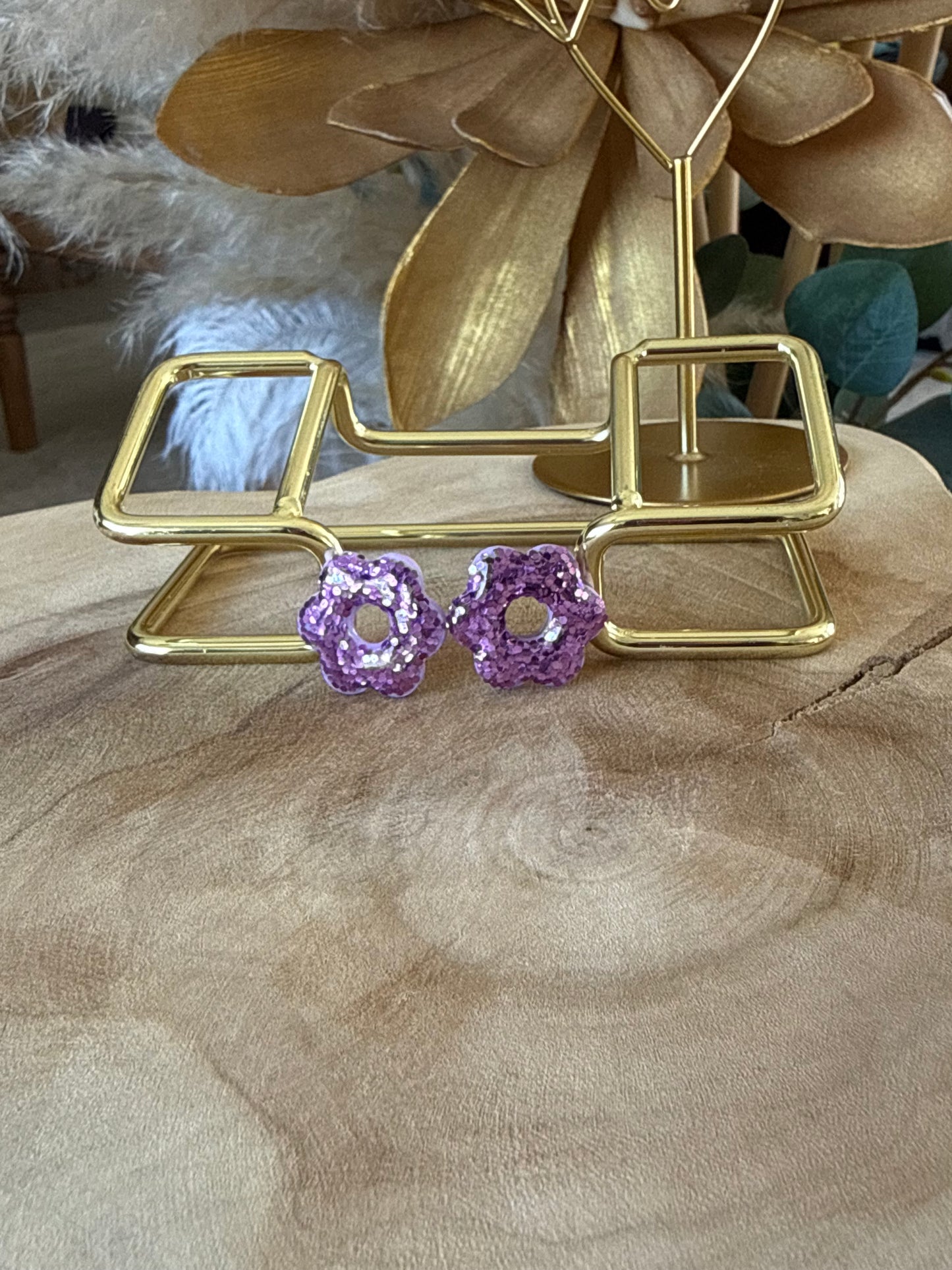 Pampilles Lilas Stardust interchangeables