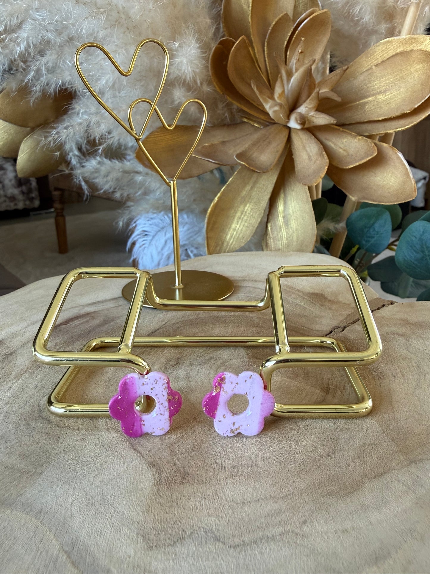 Pampilles Fuchsia Gold interchangeables