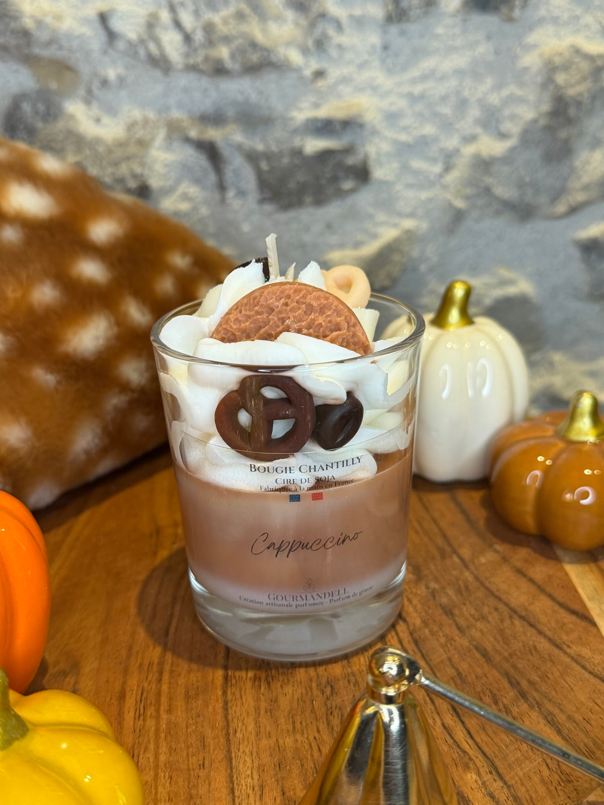 ☕ Bougie chantilly Cappuccino