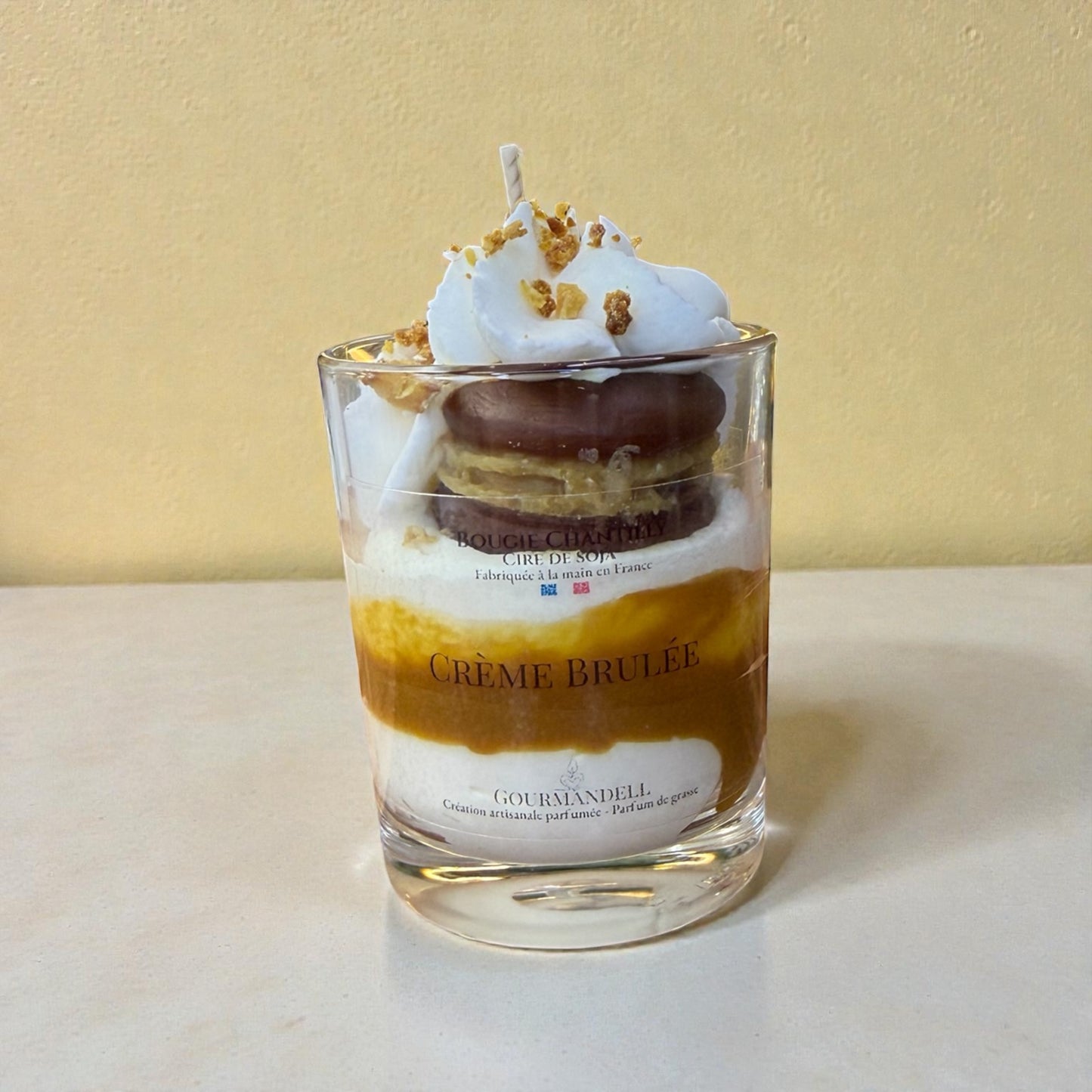 Bougie parfumée Crème Brûlée 🍮