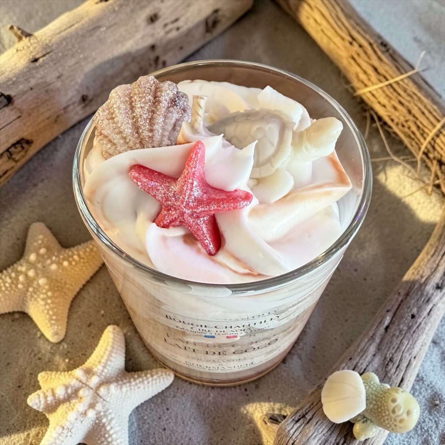 Bougie Chantilly Lait de Coco
