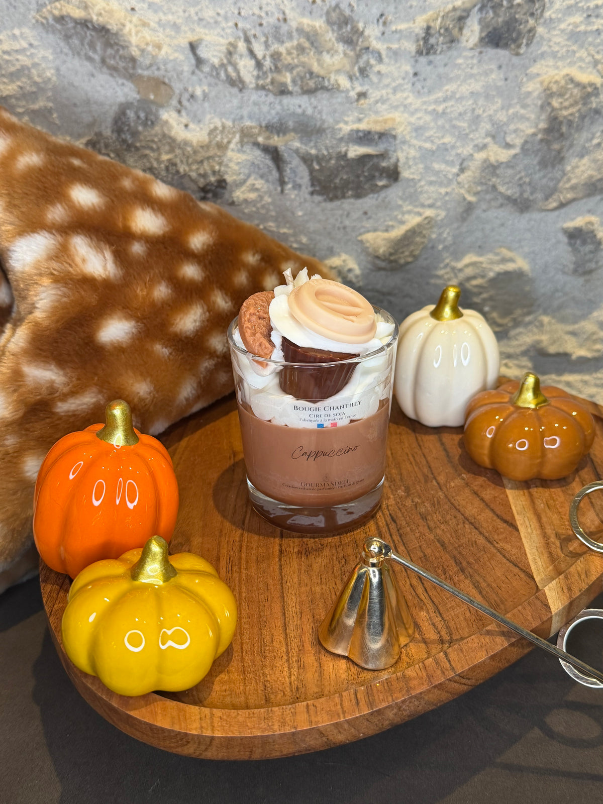 ☕ Bougie chantilly Cappuccino