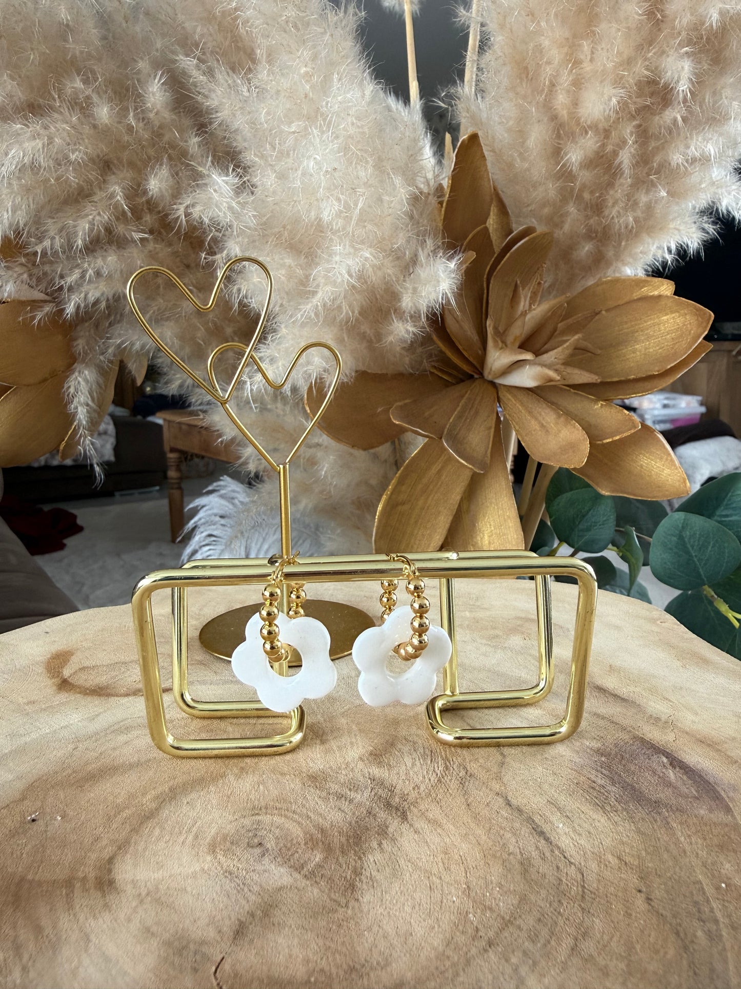Pampilles Bloom L – Blanc Perlé