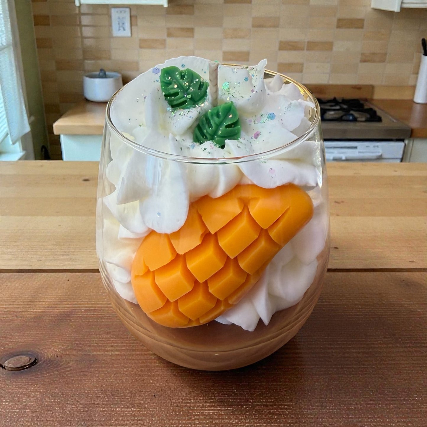 Bougie parfumée Mangue Coco – 200 g