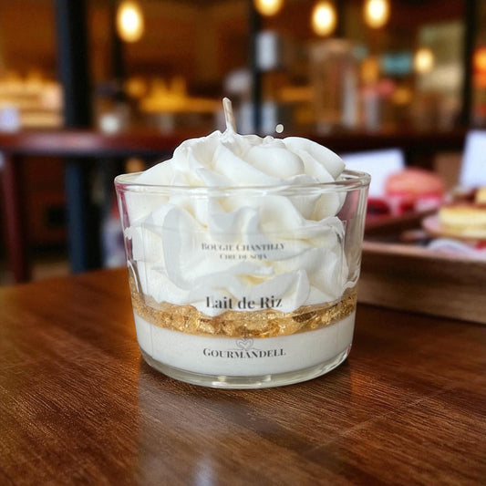 Bougie Parfumée Lait de Riz – 170 g / 70 g