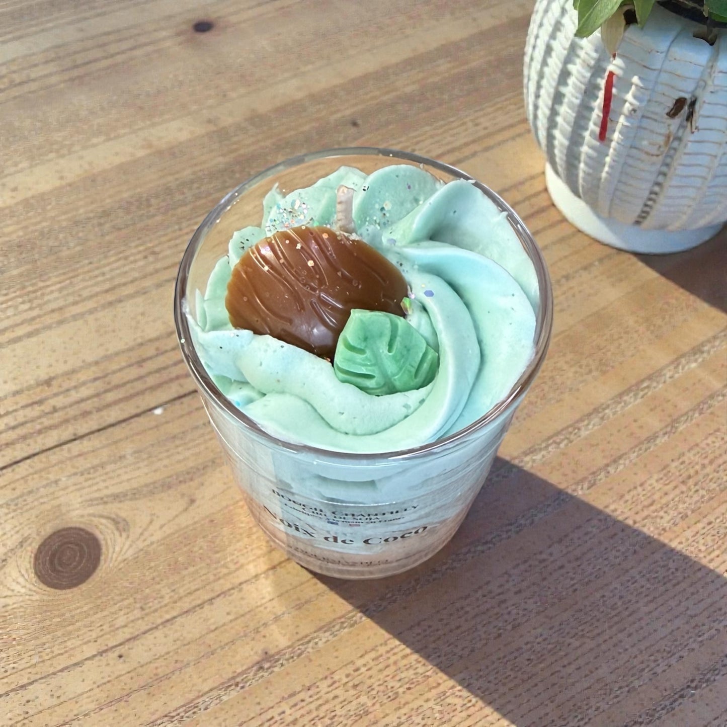 🥥 Bougie parfumée – Noix de Coco