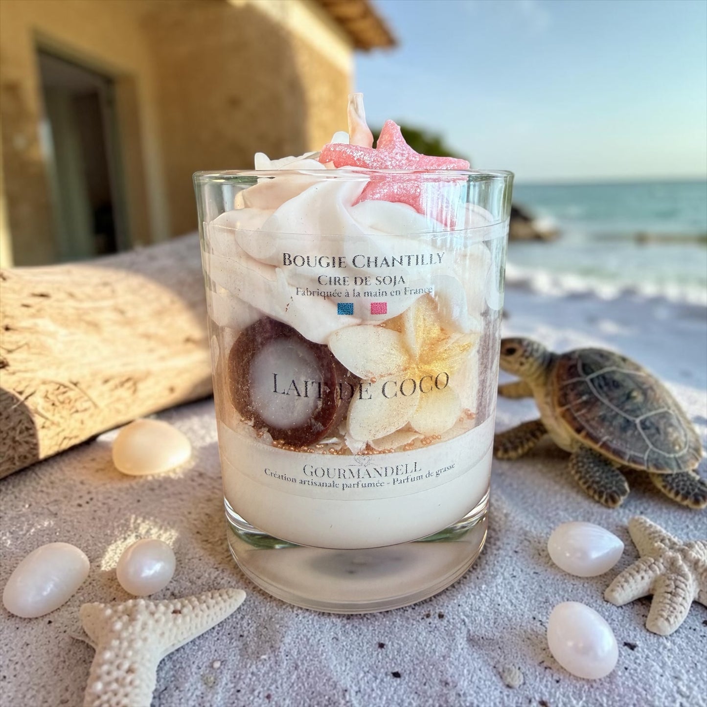 Bougie Chantilly Lait de Coco